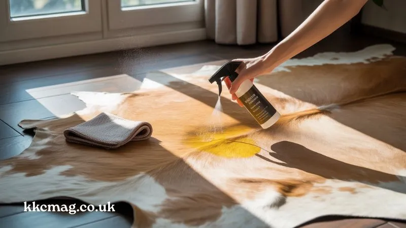How to Clean Dog Urine from a Cowhide Rug (Step-by-Step Guide)