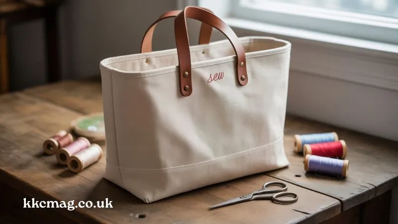 How to Sew a Tote Bag with a Flat Bottom